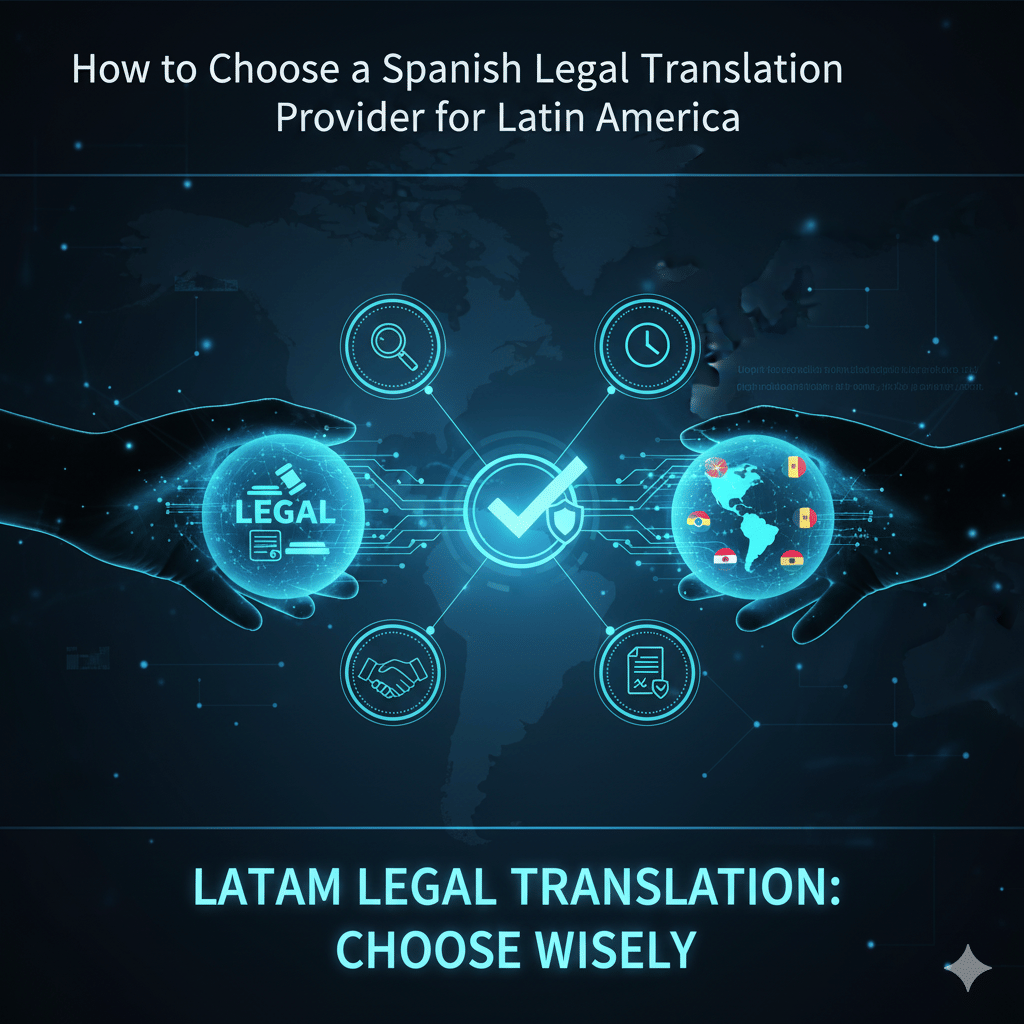 How to Choose a Spanish Legal Translation Provider for Latin America