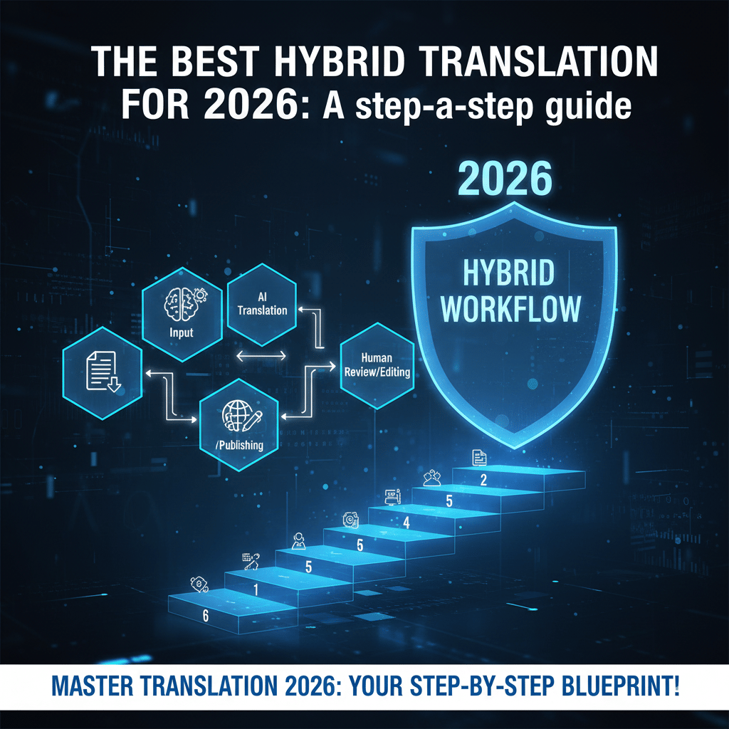The best hybrid translation workflow for 2026: A step-by-step guide