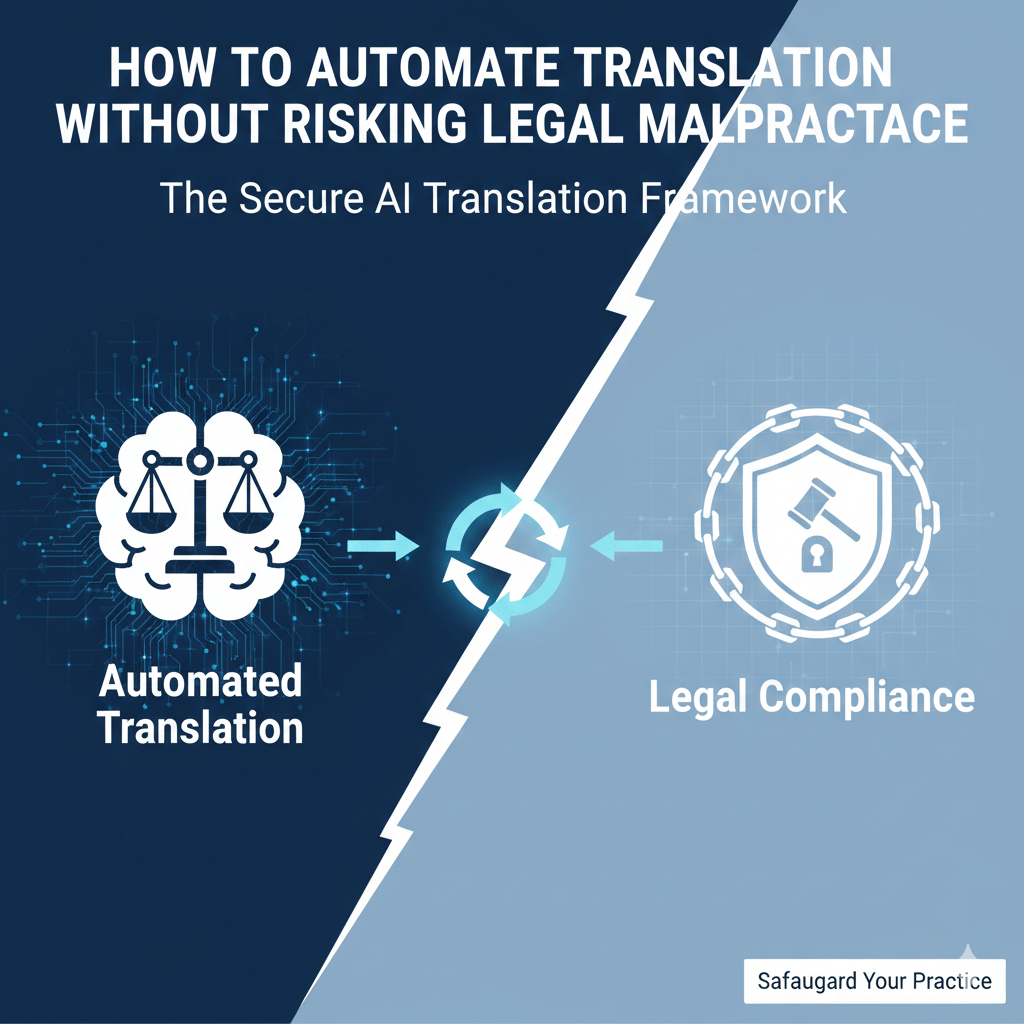 How to automate translation without risking legal malpractice