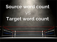 How to charge for translation: source vs. target word count
