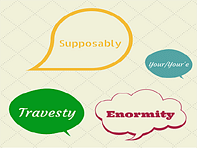 What a Travesty! The 5 Most Misused English Words