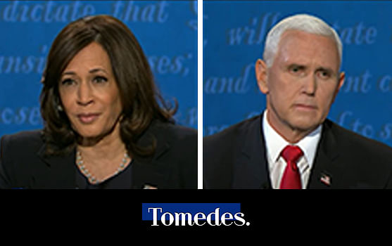 Transcript of the Vice Presidential Debate between Vice President Pence and Kamala Harris